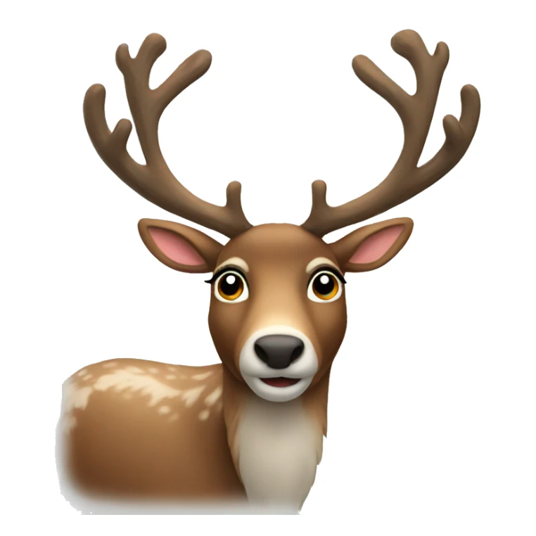 reindeer  sticker