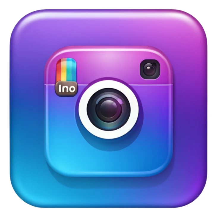 instagram logo sticker