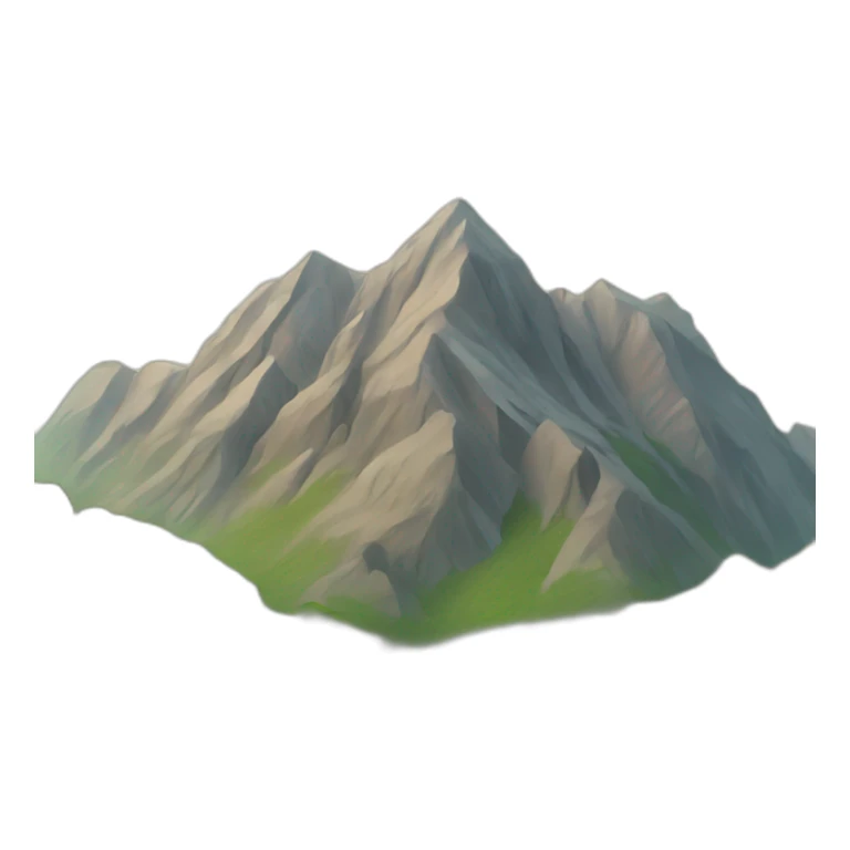 Mountains sticker