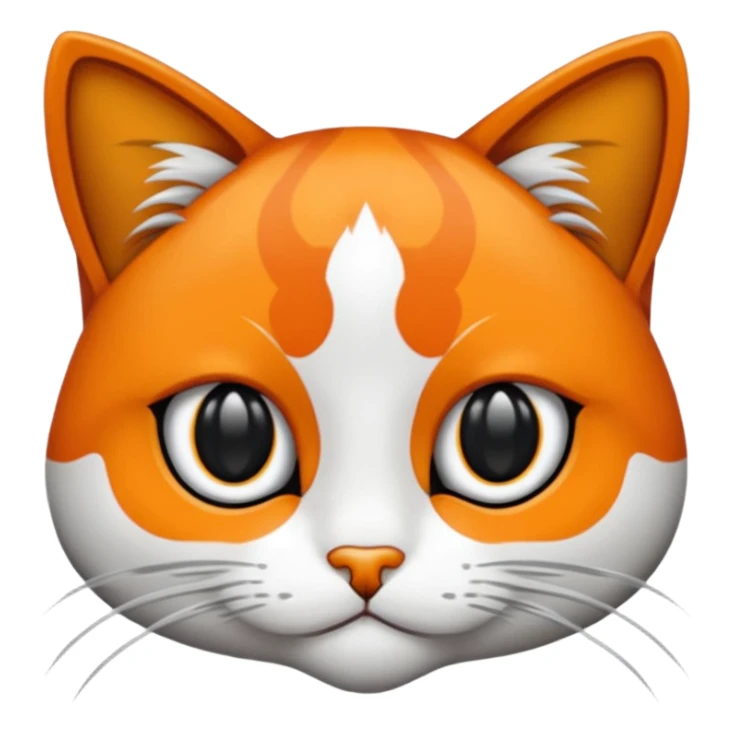 Elinde bicak olan caliko cinsi bir kedi sticker