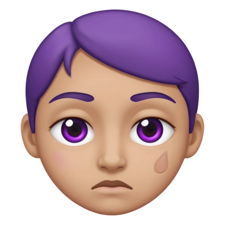 bruises around the eye around the eyes sticker