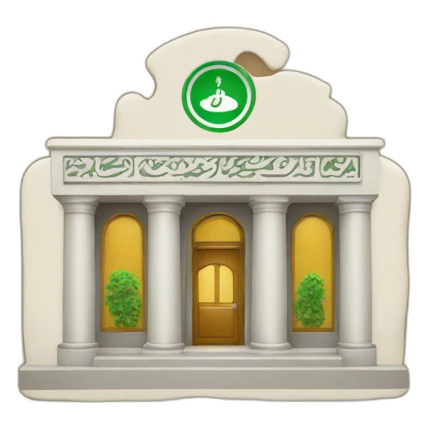 Sepah bank logo in iran sticker