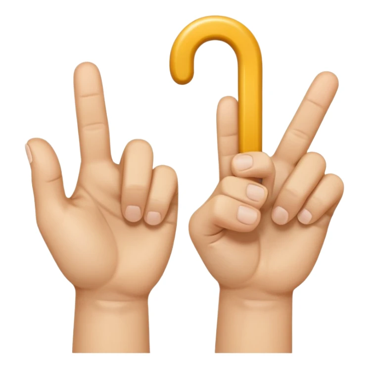 Hold up your hands. With your left hand, make a ‘6’ by curling your index finger like a hook while sticking your thumb out. With your right hand, make a ‘7’ by pointing your index finger straight and your thumb sideways like an L-shape. Put both hands next to each other — that’s the 67 meme sticker