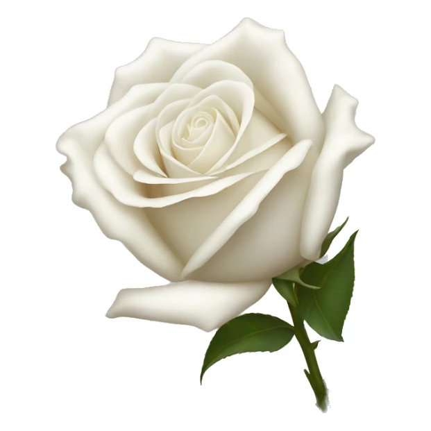White Rose  sticker