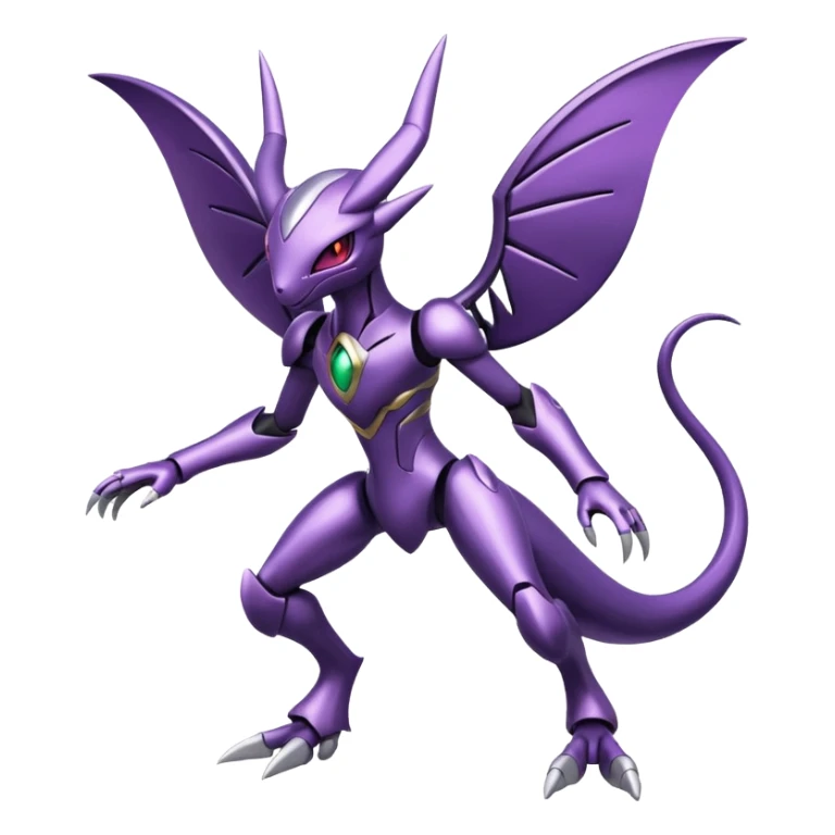 Shiny Genesect-Miraidon-Lunala-Fakémon-hybrid-creature (full body)  sticker