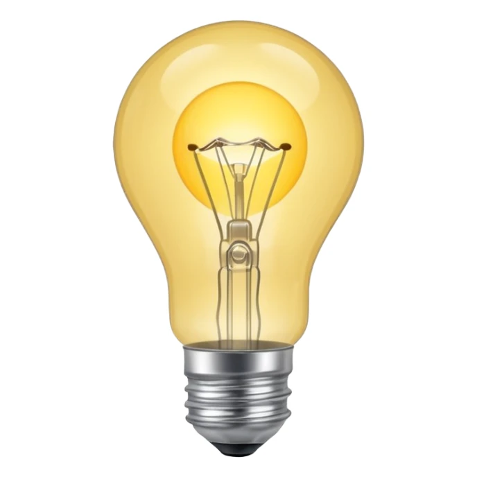 lightbulb with a plus in front of it sticker