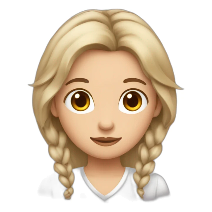 Trois fille l’une à côté de l’autre toute brune sticker