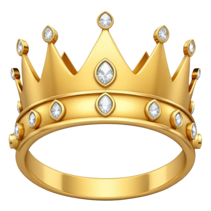 anillo de cumpleañera de 15 años con corona sticker