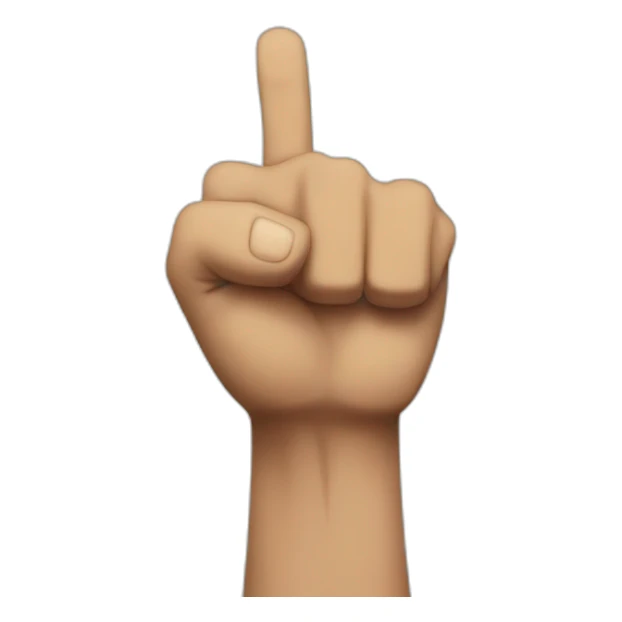 luffy raised fist sticker