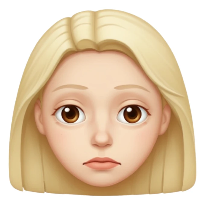 tired and exhausted with undereye bags sticker