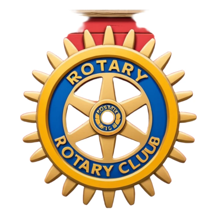 Rotary Club sign sticker