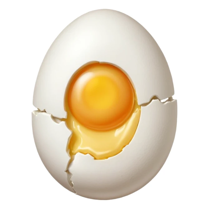 Middle finger egg sticker