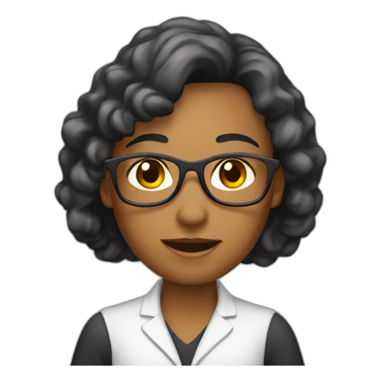 chemistry teacher women sticker