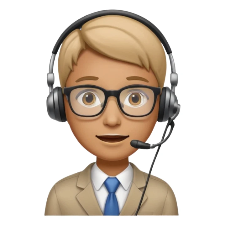 An office worker undertaking the work or tasks to respond to the customer sales request sticker