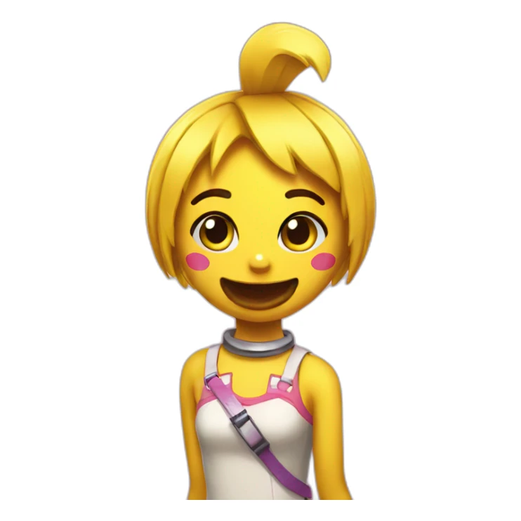 toy chica sticker