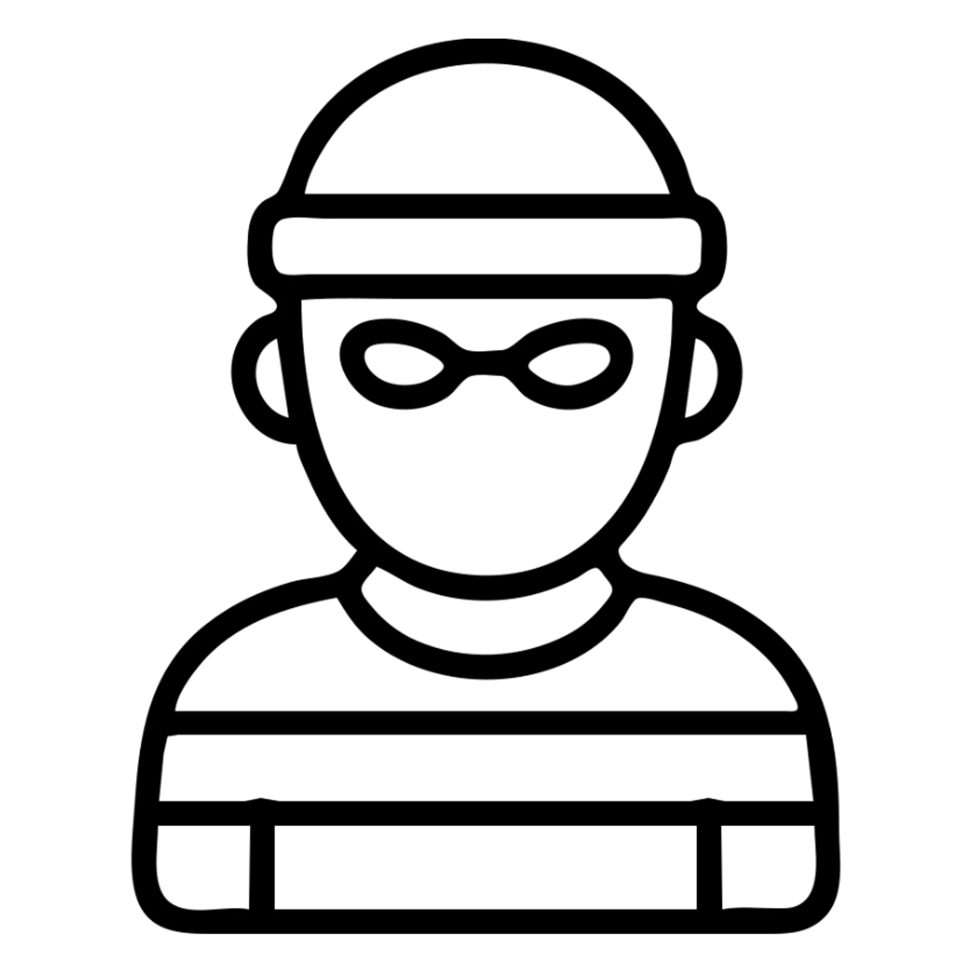 thief character sticker