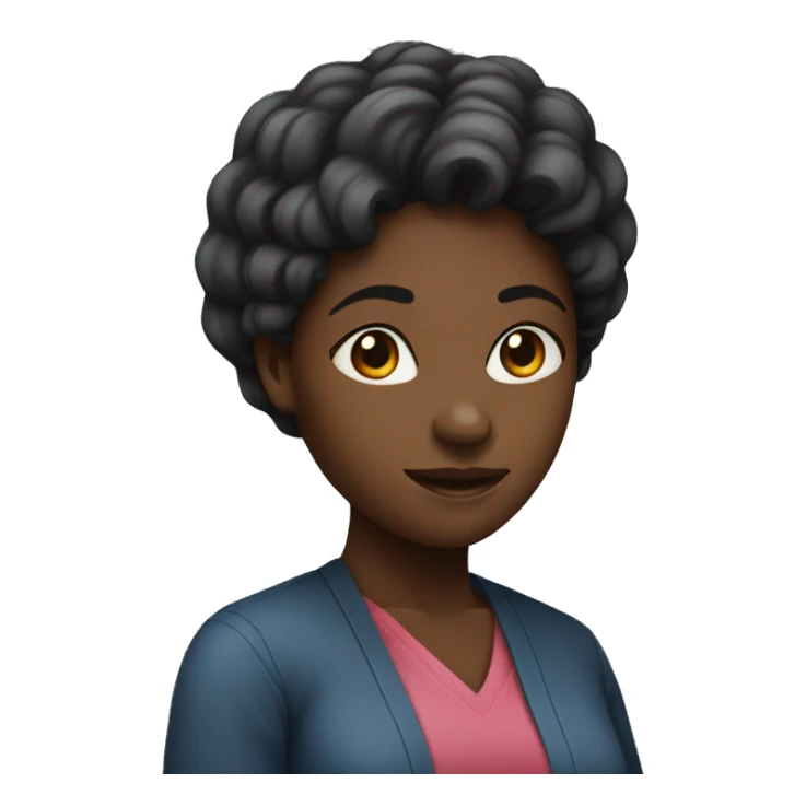 black female heart surgeeon sticker