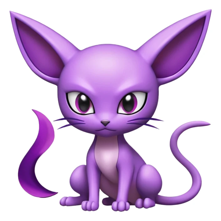 Noibat-Mewtwo-Espeon-Delcatty-hybrid sticker