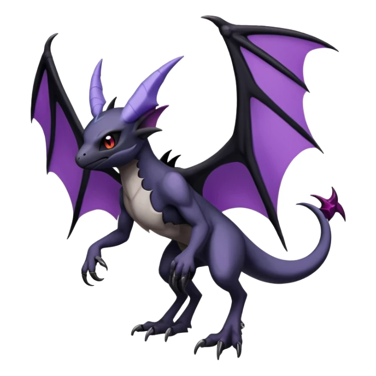 Salandit-Absol-Noibat-Noivern-Hybrid (Full body) sticker