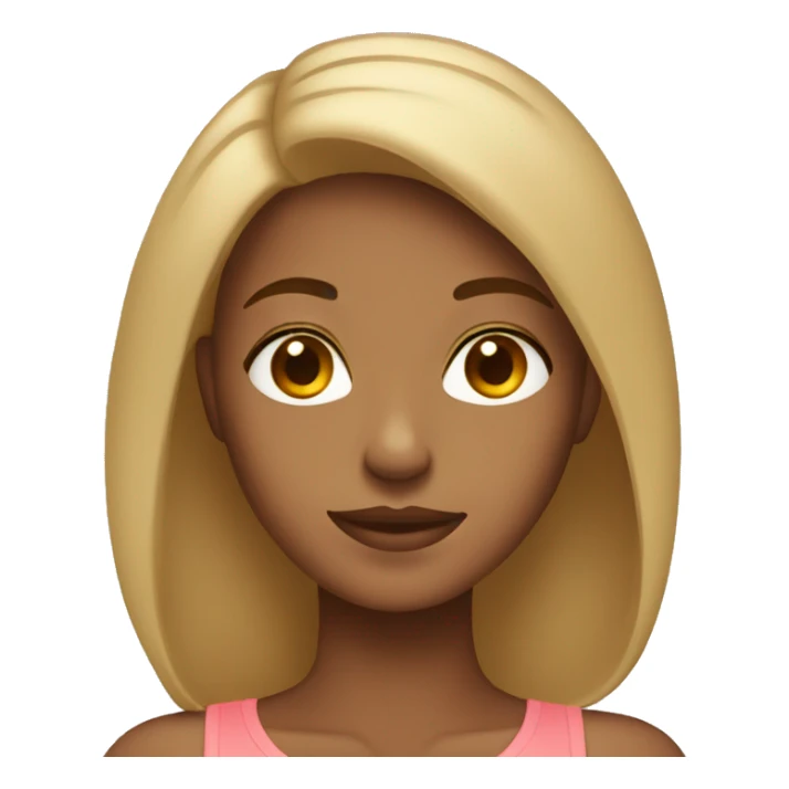 clean girl tan relaxed sticker