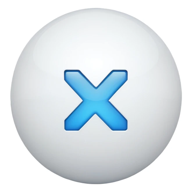 i want a white ball with a plus sign like the smash bros logo sticker