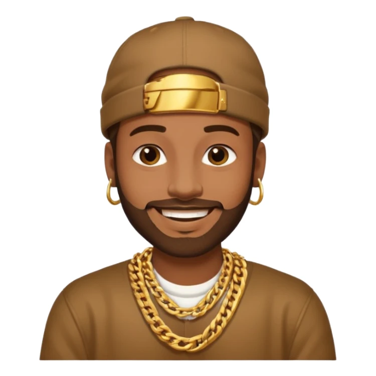 I'm just want a memoji like rapper  sticker