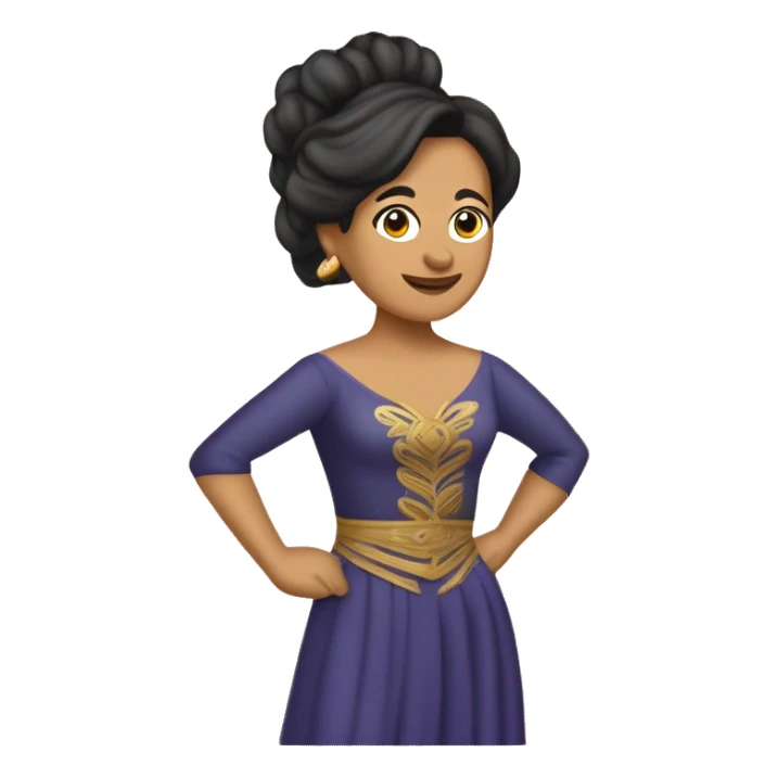 Victoria Espinosa, mujer excepcional comprometida con su patria, luchadora constante y pilar máximo del teatro puertorriqueño y nacional, quedará inmortalizada por sus años de trayectoria. “Madre y Maestra” del teatro puertorriqueño,  sticker