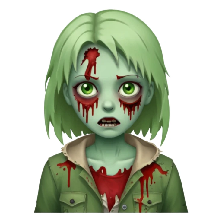 Garota zombi sticker