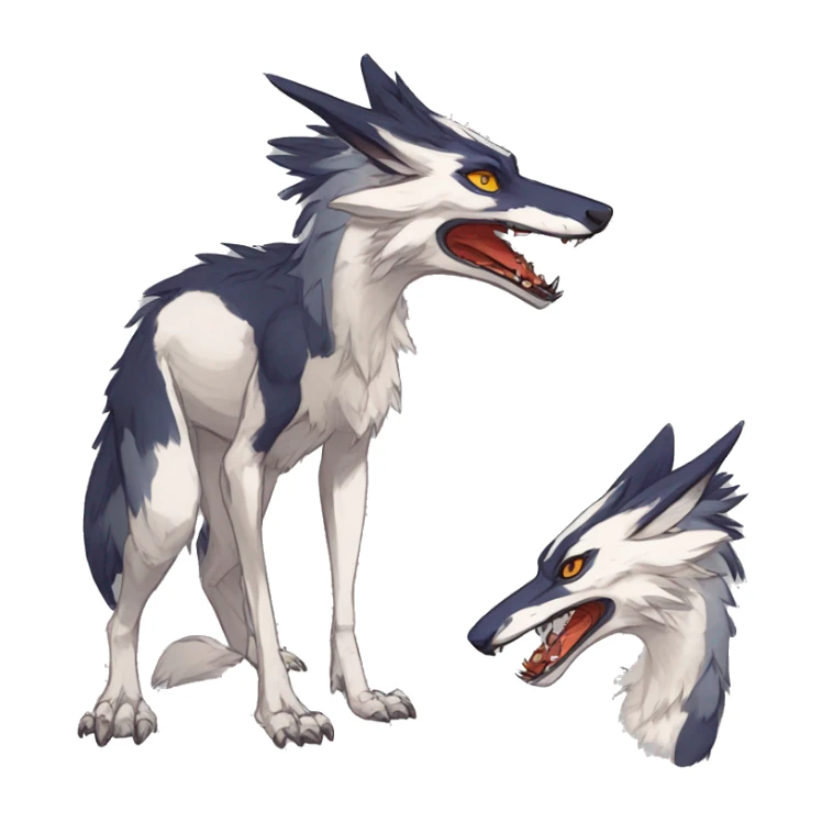 Modern Vernid-Trico-Sergal species by LiLaiRa sticker