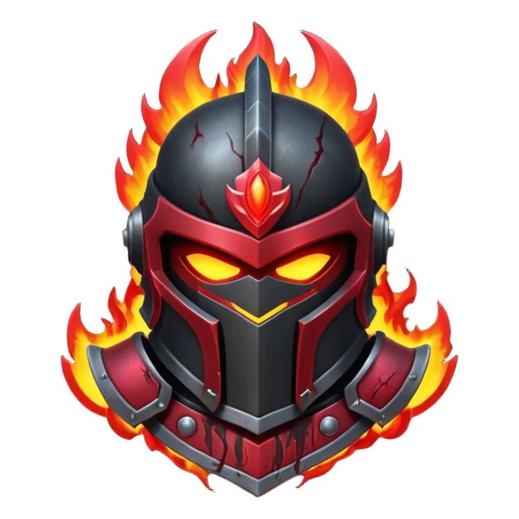 Ares armor object icon, black metal armor with deep crimson red highlights, ancient Greek style, battle scars, fiery glow, 3D cartoon, mobile game icon style, centered, clean background, no text, no watermark

 sticker