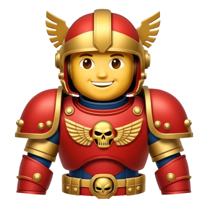space marine emoji sticker