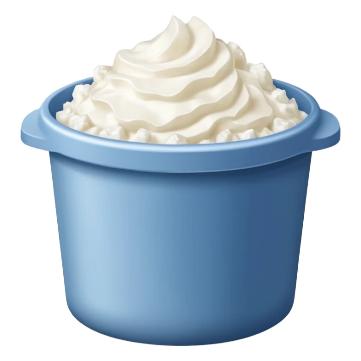 a pack of cottage cheese sticker