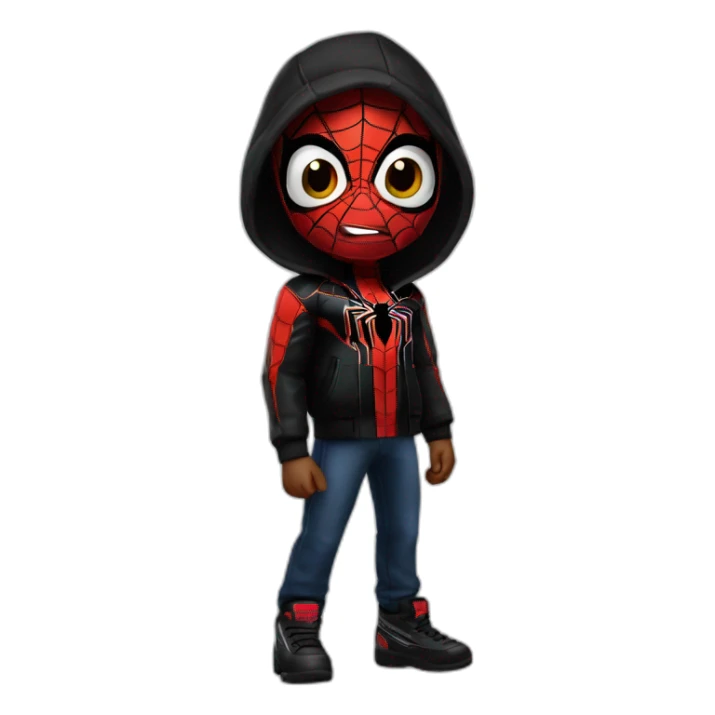 Miles morales meme  sticker