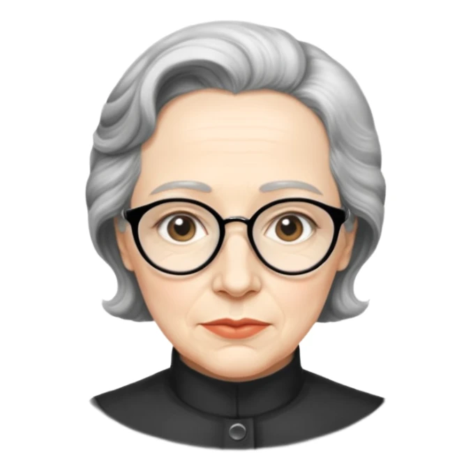arendt in drawing sticker