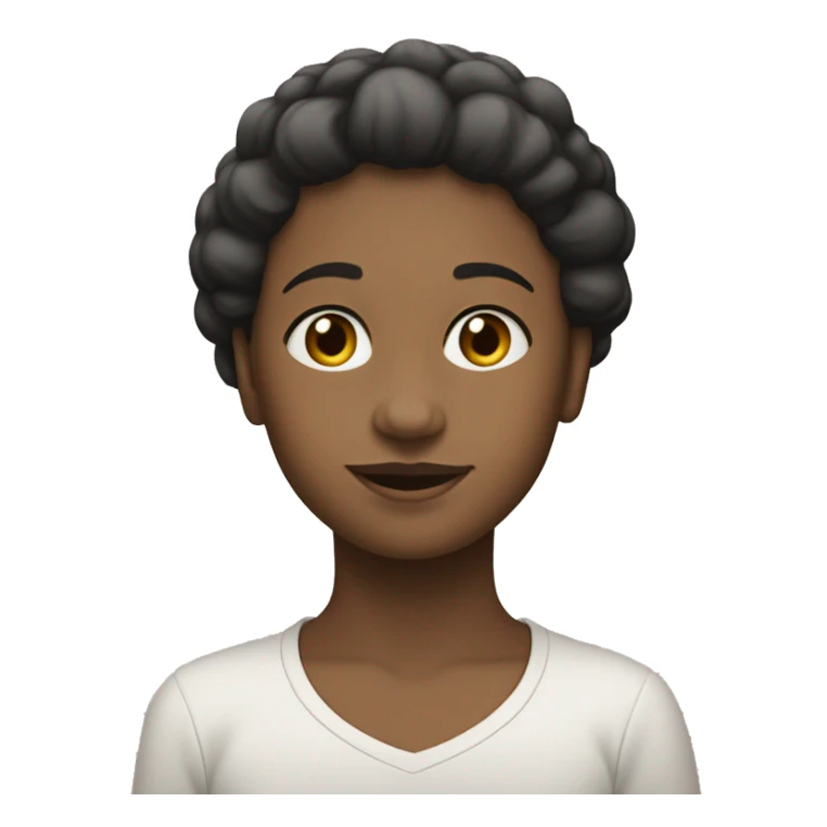 Pai negro, mãe branca, filha branca sticker