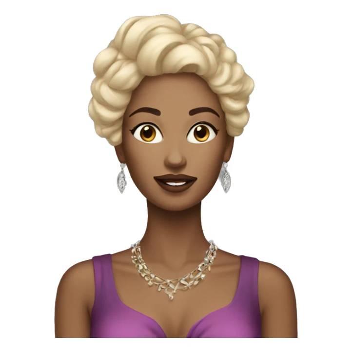 beauty nd fashion woman sticker