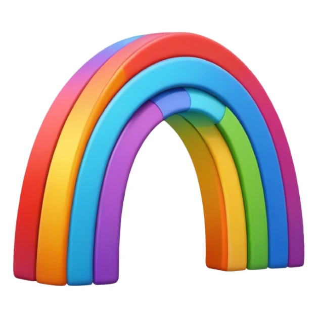 The word RainBruh’s in rainbow sticker