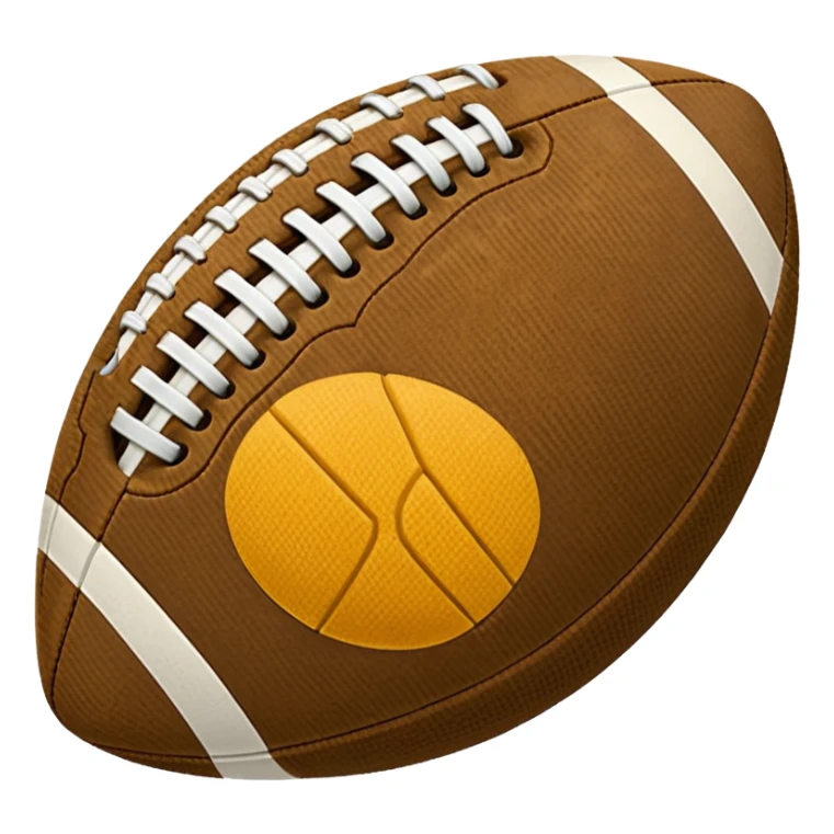 Corduroy football sticker