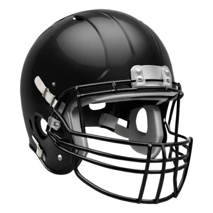 Sports helmet (American football style) sticker
