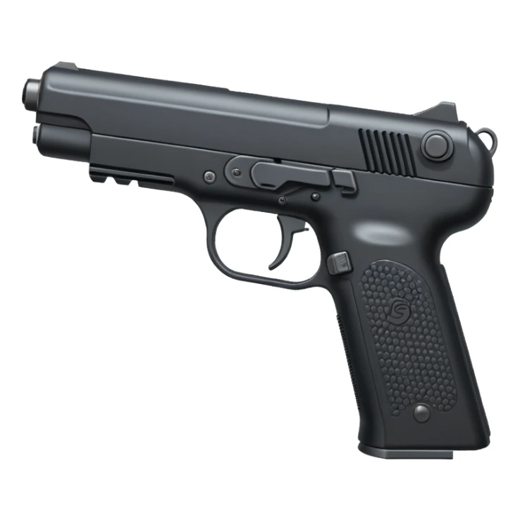 Five seven pistola con peine caracol sticker
