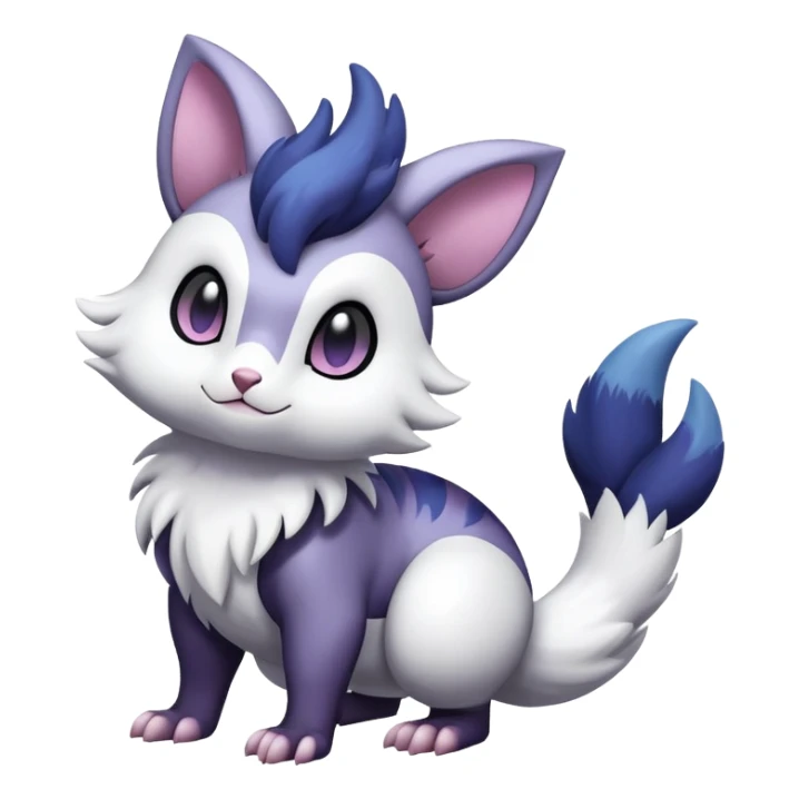 Shiny Furret-Absol-Noibat-Hybrid (Full body) sticker