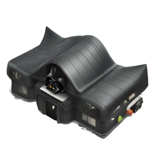 Darth Vader’s dream house/food truck  sticker