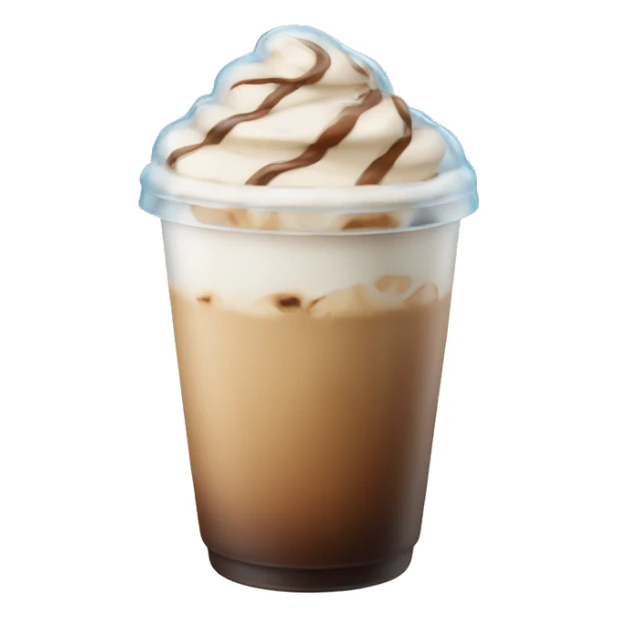 iced latte sticker