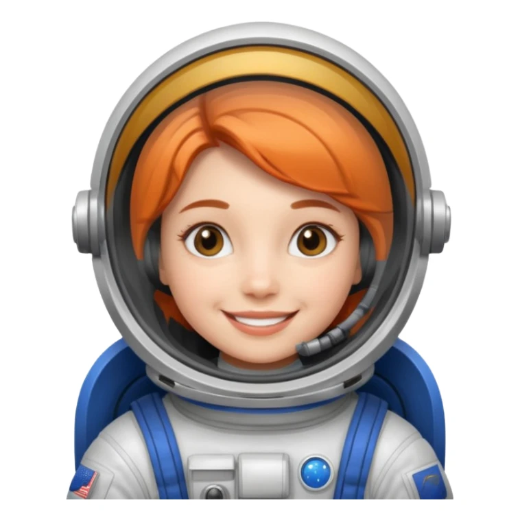 girl  astronout sticker