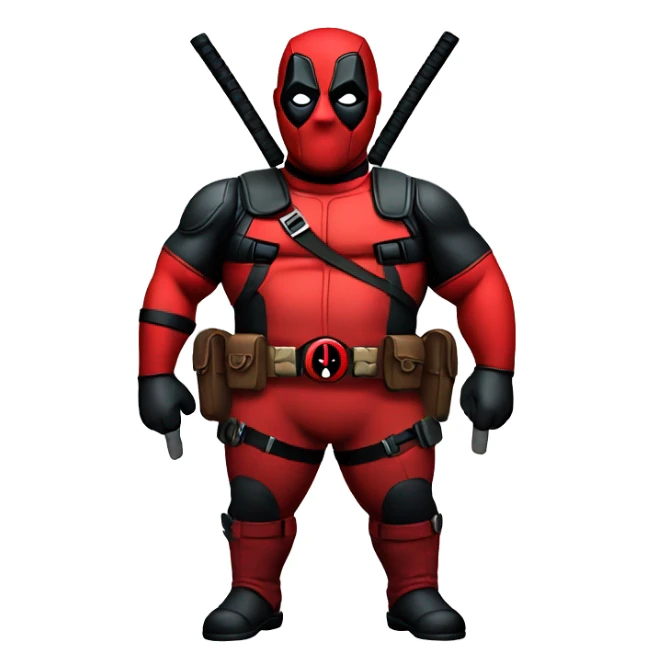 CHUBBY DEADPOOL sticker