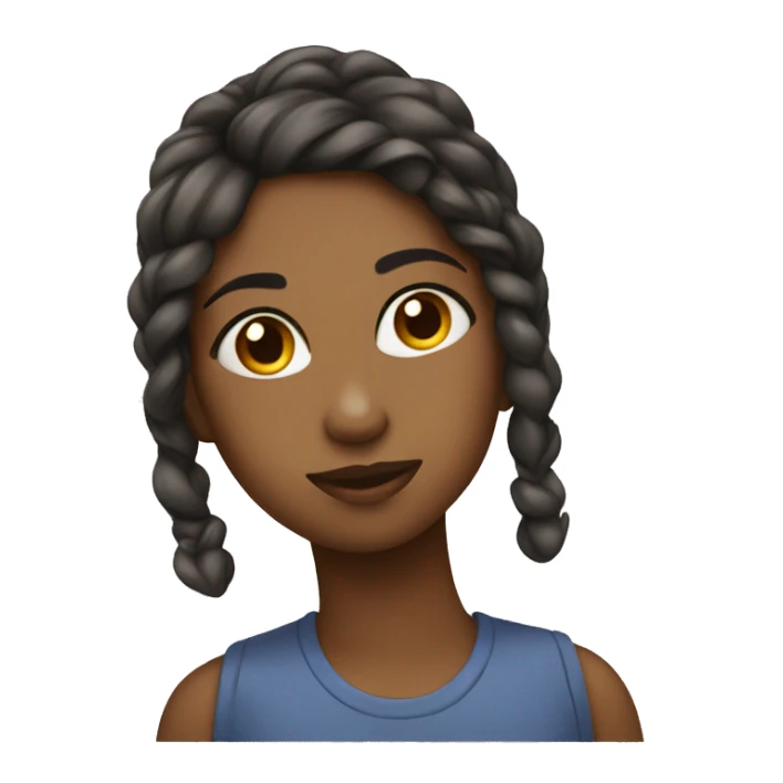 a girl with a sign tamar sticker