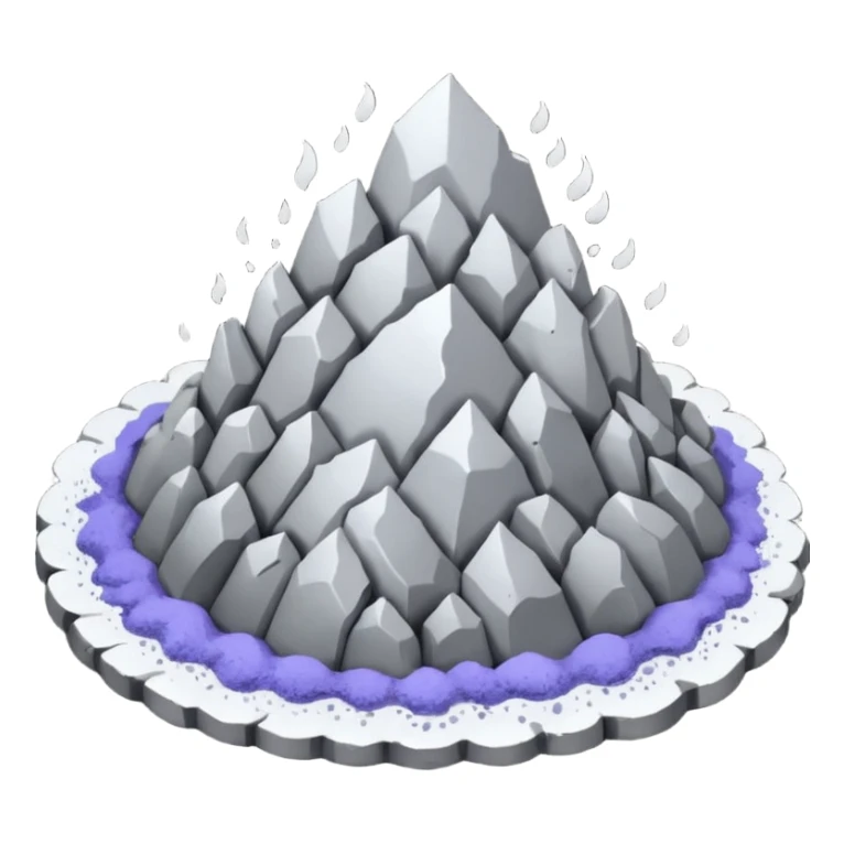 a pile of ashes sticker