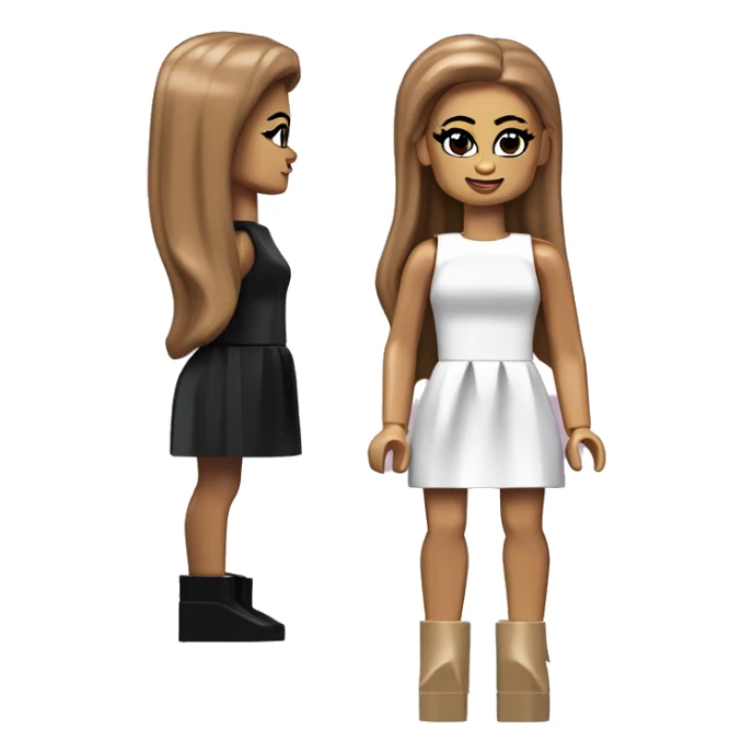 ARIANA GRANDE lego full body sticker