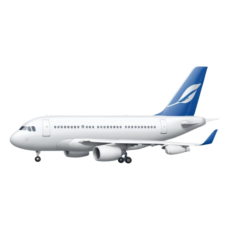 make the Airbus A318 blank text and the tail logo dissapear pls and the tail logo must be just a blank white colored nothing thing sticker
