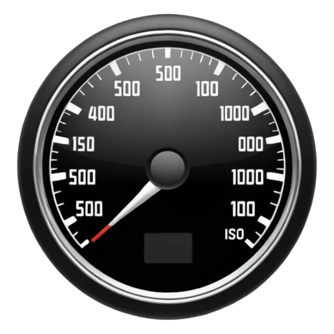 half of simple design speedometer icon for site navigation sticker